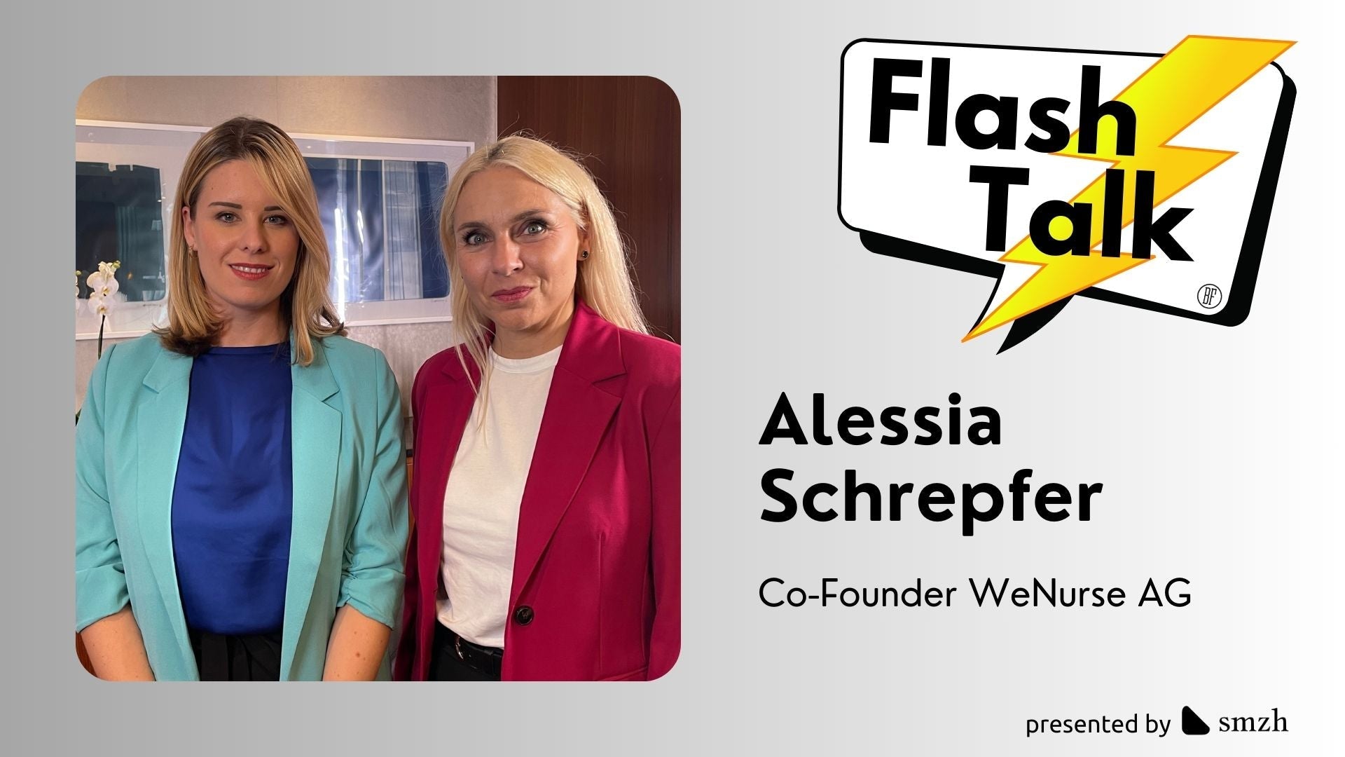 Alessia Schrepfer, Co-Founder WeNurse AG