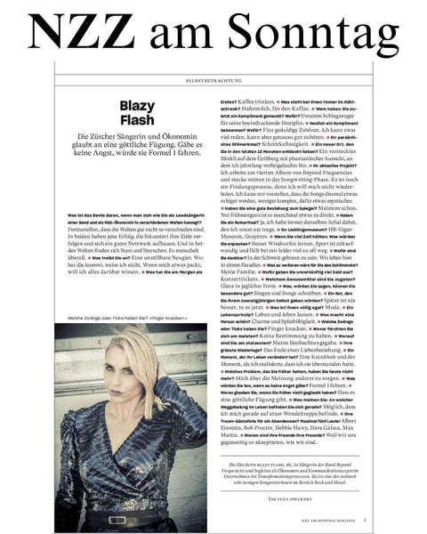 NZZ am Sonntag Magazin