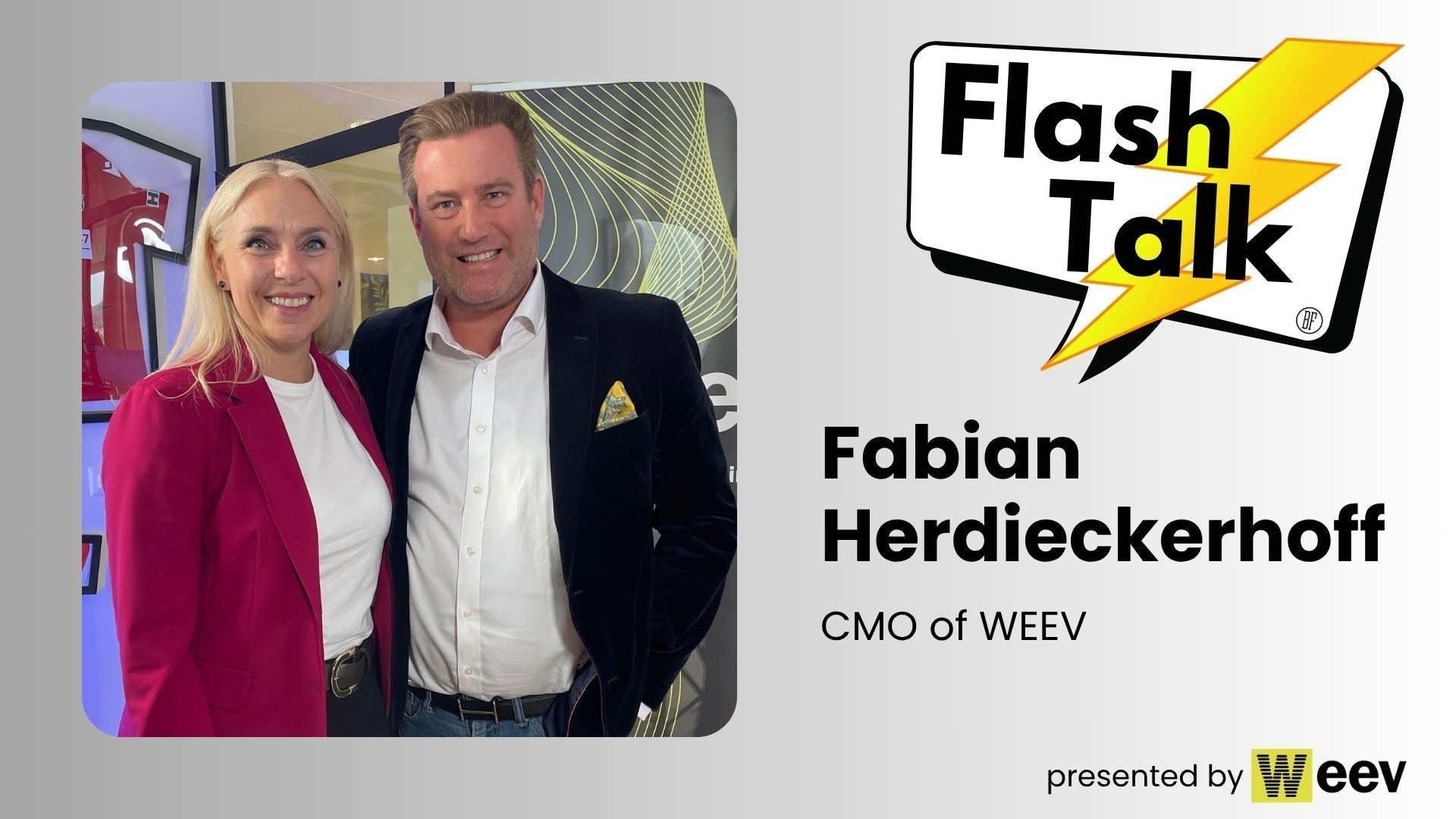 Fabian Herdieckerhoff, Chief Marketing Officer of WEEV