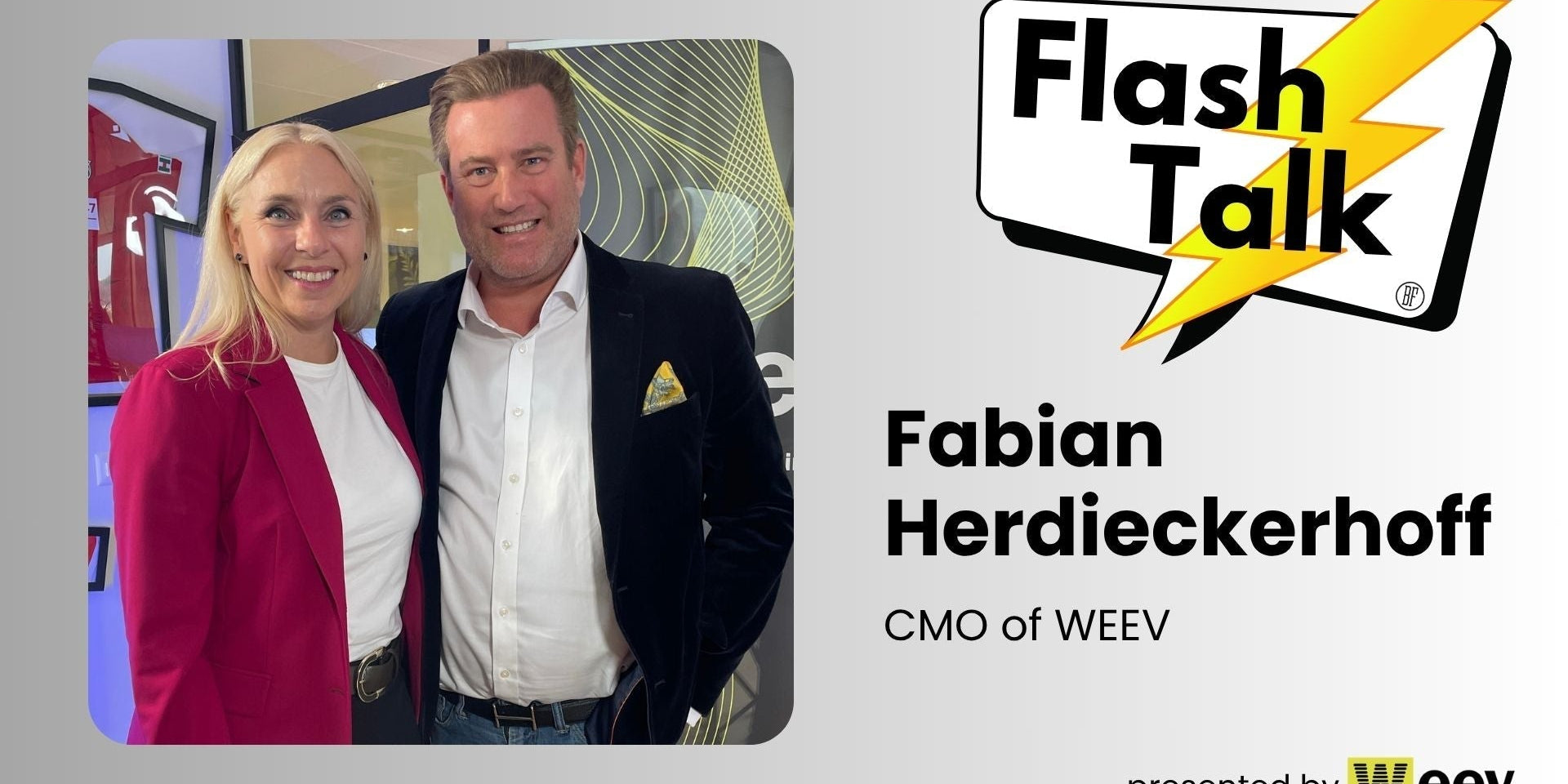 Fabian Herdieckerhoff, Chief Marketing Officer of WEEV