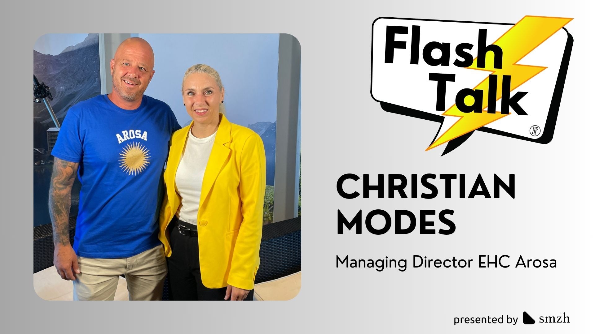 Christian Modes, Managing Director EHC Arosa