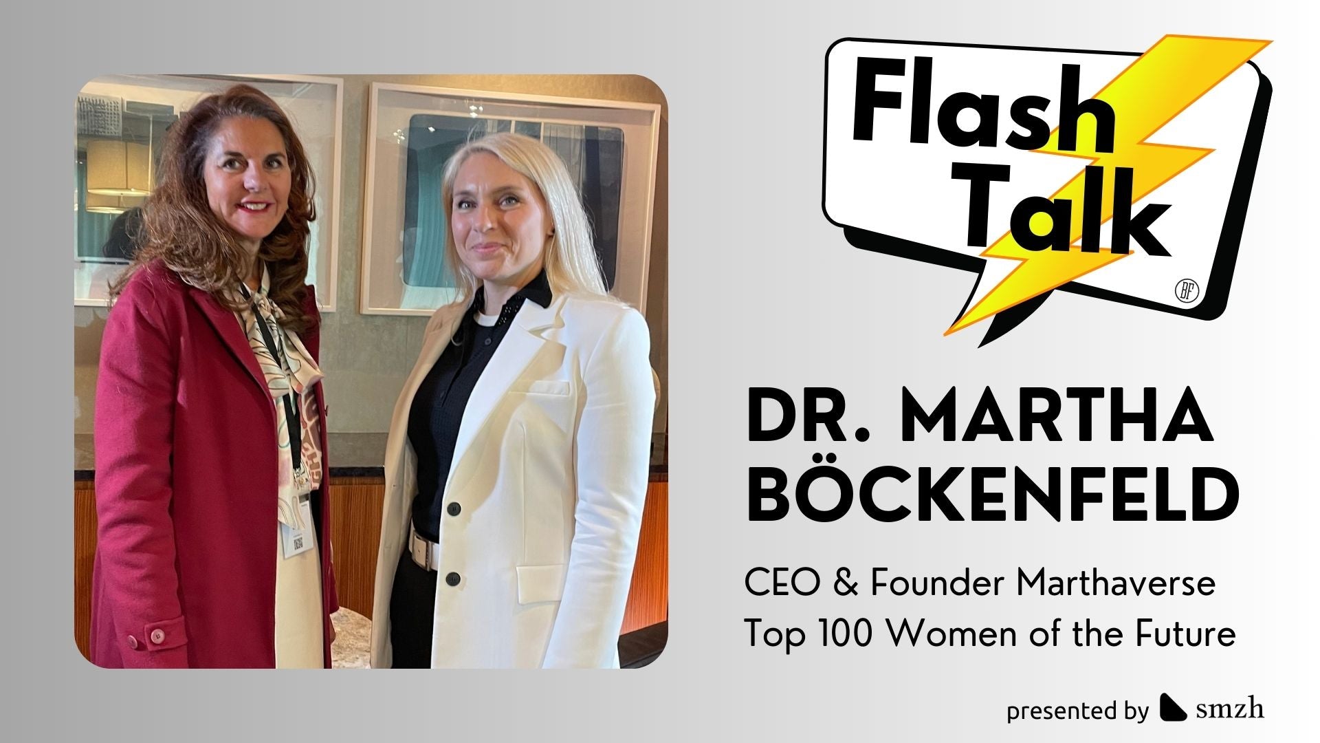 Martha Böckenfeld, CEO & Founder Marthaverse, Top 100 Women of the future