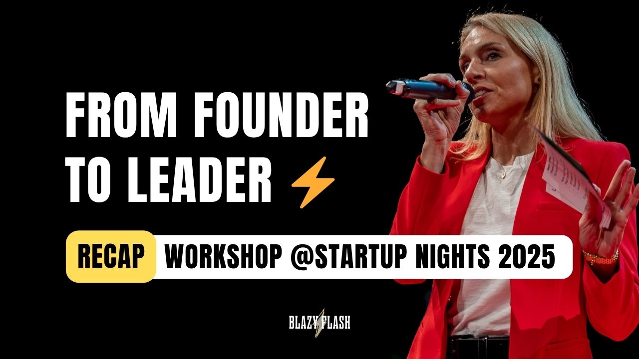 From Founder To Leader ⚡️ Workshop Recap