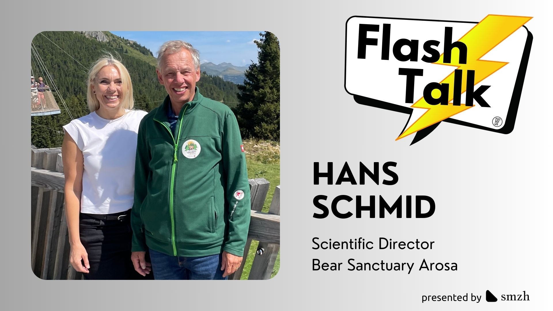Hans Schmid, Scientific Director Bear Sanctuary Arosa