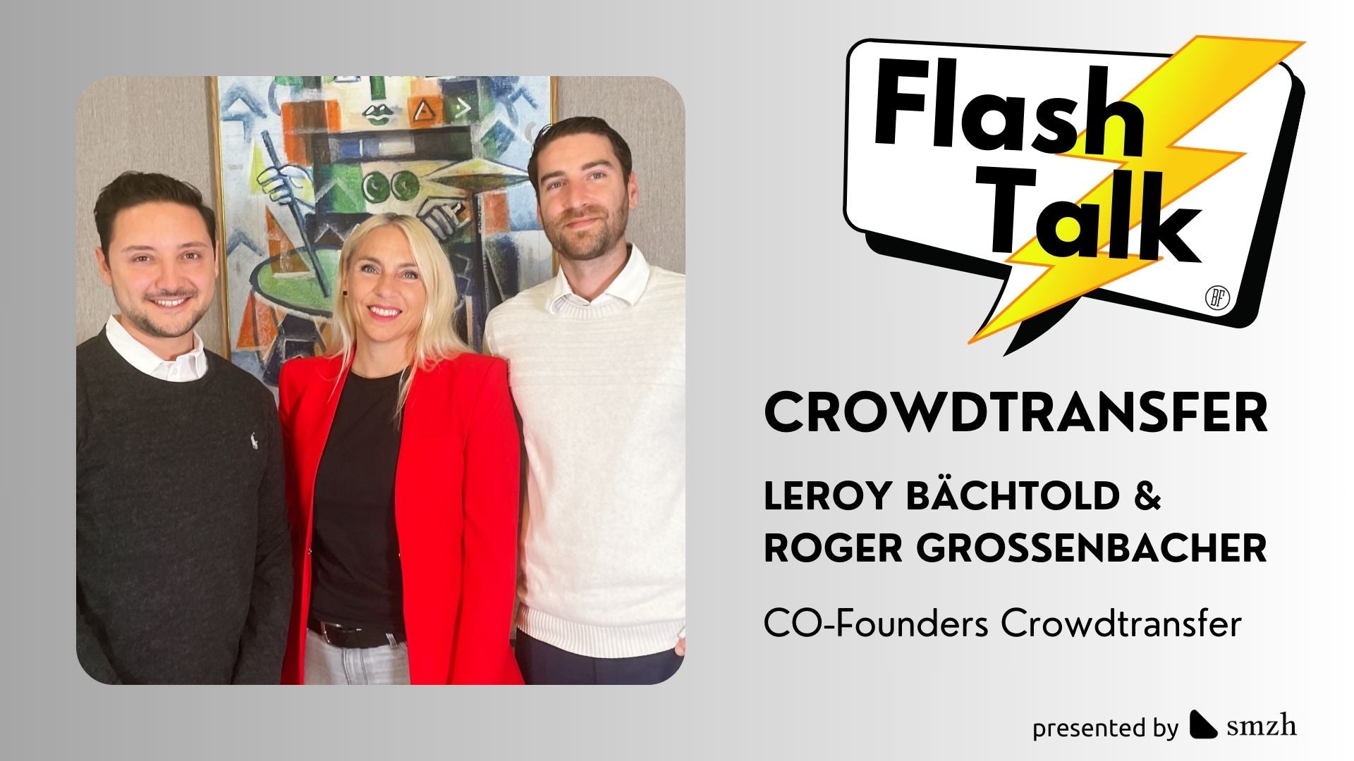 Crowdtransfer, Leroy Bachtold ^ Roger Grossenbacher, Co-Founders Crowdtransfer