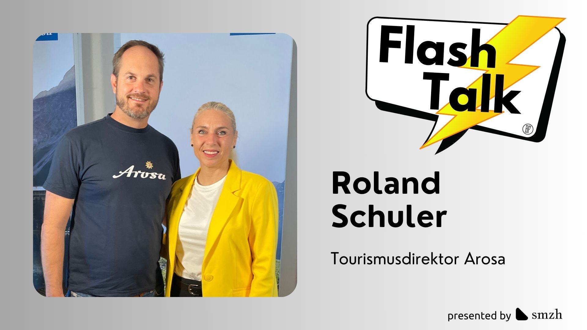Roland Schuler, Tourismusdorector Arosa