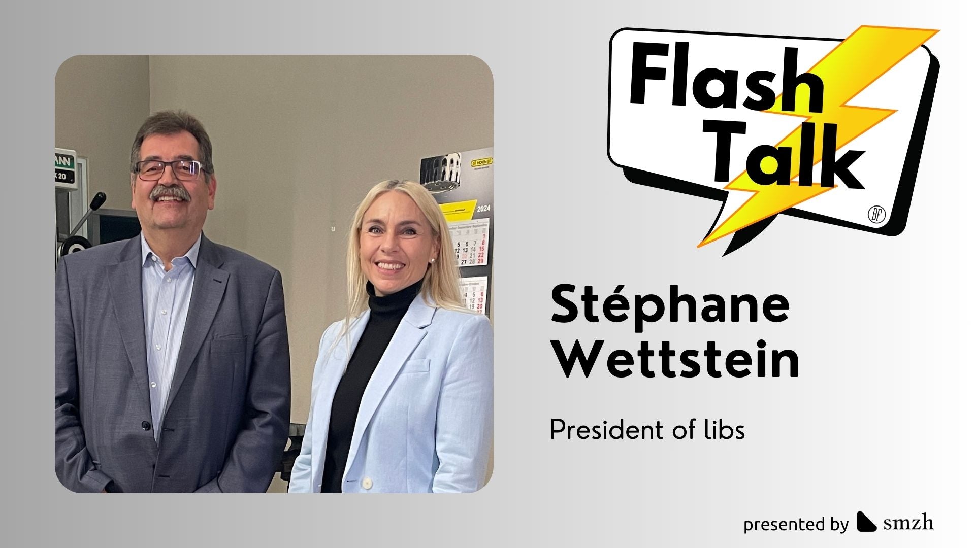 Stéphane Wettstein, President libs