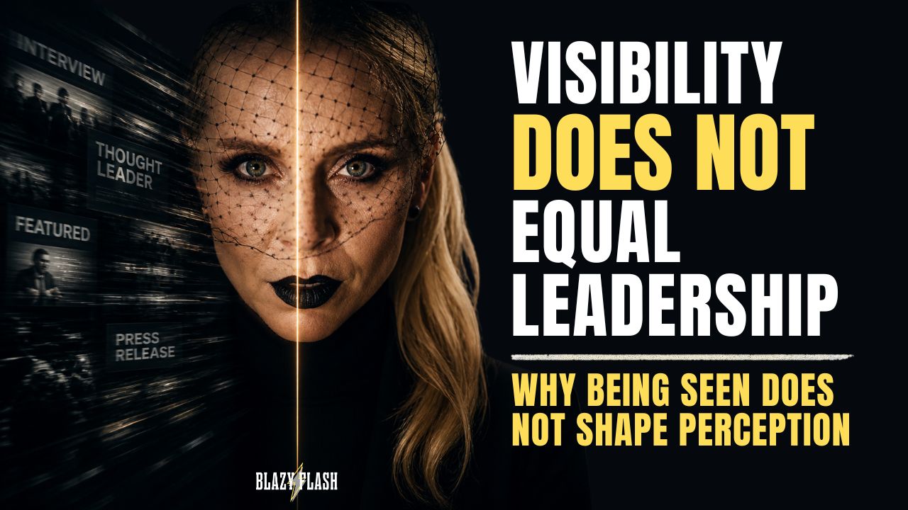 Visibility Does Not Equal Leadership